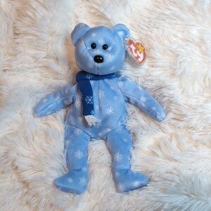 TY Beanie Babies 1999 Holiday Teddy Bear Retired VINTAGE stuffed animal toy